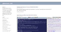 Desktop Screenshot of gbenson.net